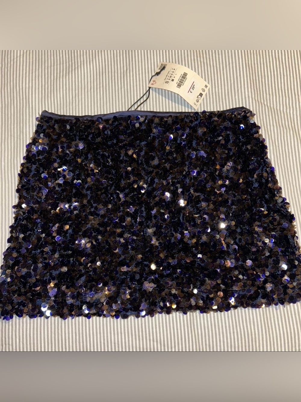 Zara Sequin Mini Skirt